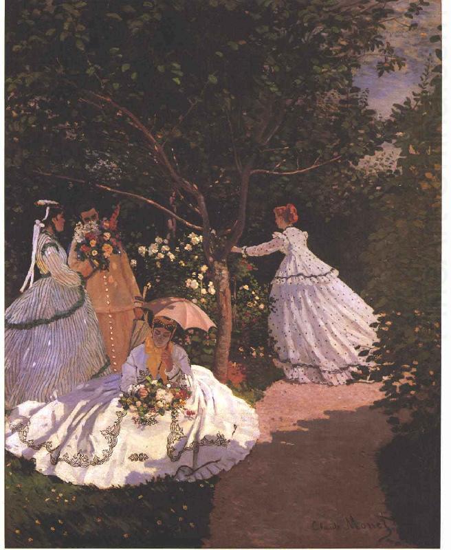 Women in the Garden, Claude Monet